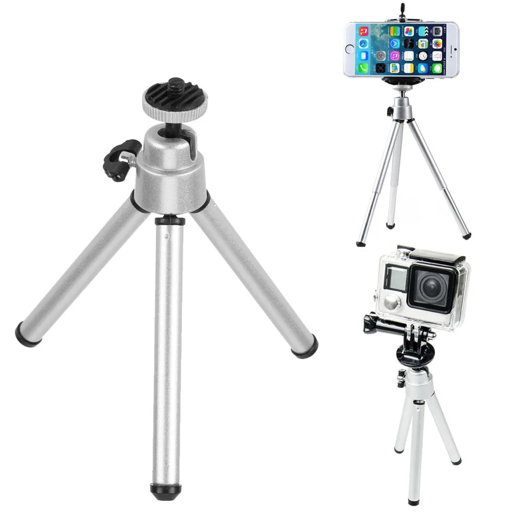 Mini Portable Folding Table Tripod Desktop Stand Aluminum Alloy Stabilizer Tripod mount holder for Cameras Smart Phones
Mini Portable Folding Table Tripod Desktop Stand Aluminum Alloy Stabilizer Tripod mount holder for Cameras Smart Phones