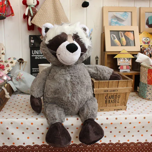 big raccoon stuffed animal