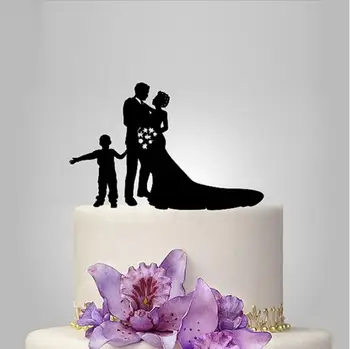 Family Custom Cake Topper with Boy Personalized Acrylic Funny Family Wedding Silhouette Toppers Wedding Decoration Accessories
Family Custom Cake Topper with Boy Personalized Acrylic Funny Family Wedding Silhouette Toppers Wedding Decoration Accessories