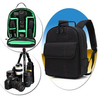 DSLR Waterproof Camera Shoulders Bag For Nikon D5300 D3400 D5600 Canon 6D2 Sony Camera Photographer Photo Backpacks Outdoor Case
DSLR Waterproof Camera Shoulders Bag For Nikon D5300 D3400 D5600 Canon 6D2 Sony Camera Photographer Photo Backpacks Outdoor Case