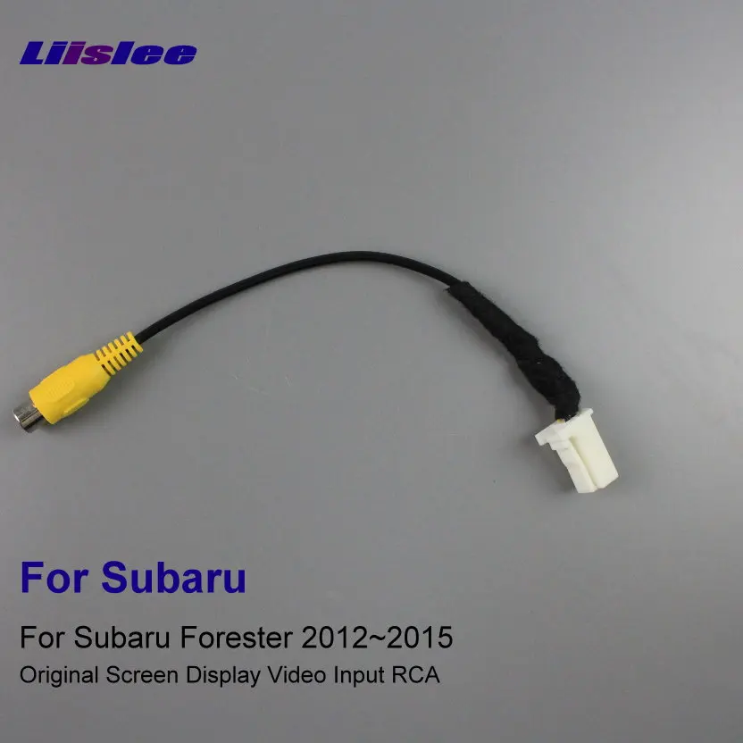 Liislee Original Video Input Switch RCA Adapter Connector Convertor Wire Cable For Subaru Forester 2012~2015 Rear View Camera
Liislee Original Video Input Switch RCA Adapter Connector Convertor Wire Cable For Subaru Forester 2012~2015 Rear View Camera