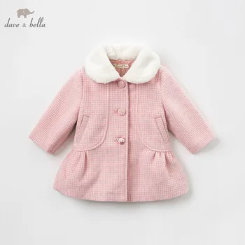 DB8503 dave bella baby wool jacket chidlren fashion pink plaid coat infant toddler boutique outerwear
DB8503 dave bella baby wool jacket chidlren fashion pink plaid coat infant toddler boutique outerwear