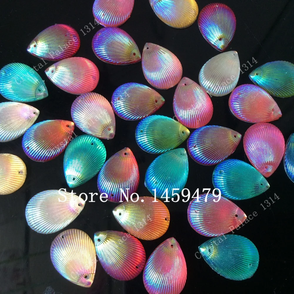 Fashion New Product Resin Rhinestones Mix Color AB 20pcs 18X25mm Drop Water Shell Sew DIY For Garments Buttons Toy Accessories
Fashion New Product Resin Rhinestones Mix Color AB 20pcs 18X25mm Drop Water Shell Sew DIY For Garments Buttons Toy Accessories