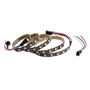 1M WS2812 60 Leds Pixels Non-waterproof RGB LED Strip with Connecter Black PCB XZ0031BB
1M WS2812 60 Leds Pixels Non-waterproof RGB LED Strip with Connecter Black PCB XZ0031BB