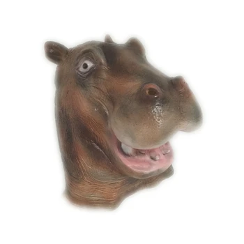 Horror Hippo Latex Mask Full Face Halloween Scary Hot Animal Rubber Masks Masquerade Party Cosplay Costume props Adult Size
Horror Hippo Latex Mask Full Face Halloween Scary Hot Animal Rubber Masks Masquerade Party Cosplay Costume props Adult Size