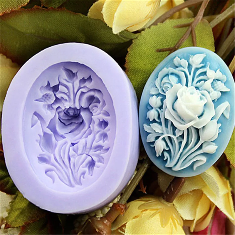 1Pcs 3D Rose Flower Silicone Baking Forms Fondant Cake Chocolate Sugar Craft Mold DIY Bakeware Fondant Decoration Cookie Moulds
1Pcs 3D Rose Flower Silicone Baking Forms Fondant Cake Chocolate Sugar Craft Mold DIY Bakeware Fondant Decoration Cookie Moulds