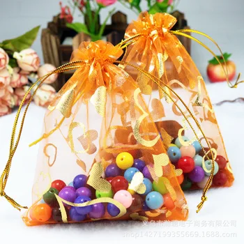 Printed Heart Organza Bags 15*20cm Gift Bag Wedding Drawstring Pouch Charms Jewelry Accessories Packaging Bags (100 Pcs/lot)
Printed Heart Organza Bags 15*20cm Gift Bag Wedding Drawstring Pouch Charms Jewelry Accessories Packaging Bags (100 Pcs/lot)