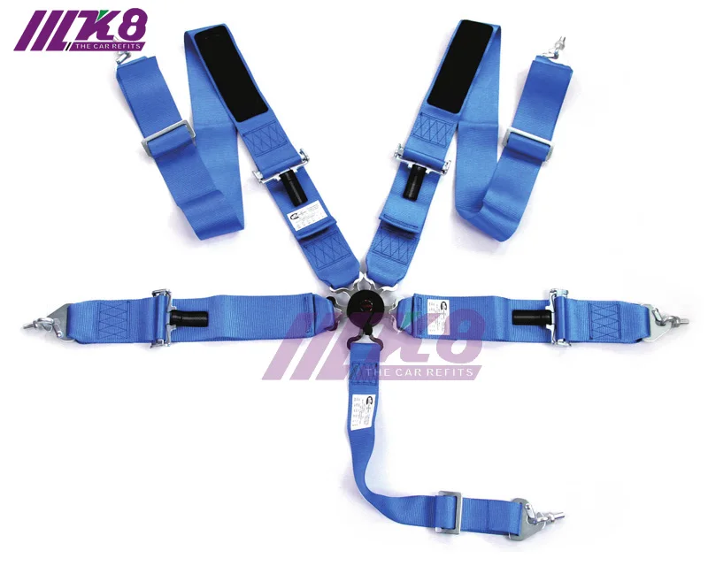 K8-5002 3 Inch 5 point SFI 16.1 Rated Camlock Car Auto Racing Sport Seat Belt Safety Racing Harness
K8-5002 3 Inch 5 point SFI 16.1 Rated Camlock Car Auto Racing Sport Seat Belt Safety Racing Harness