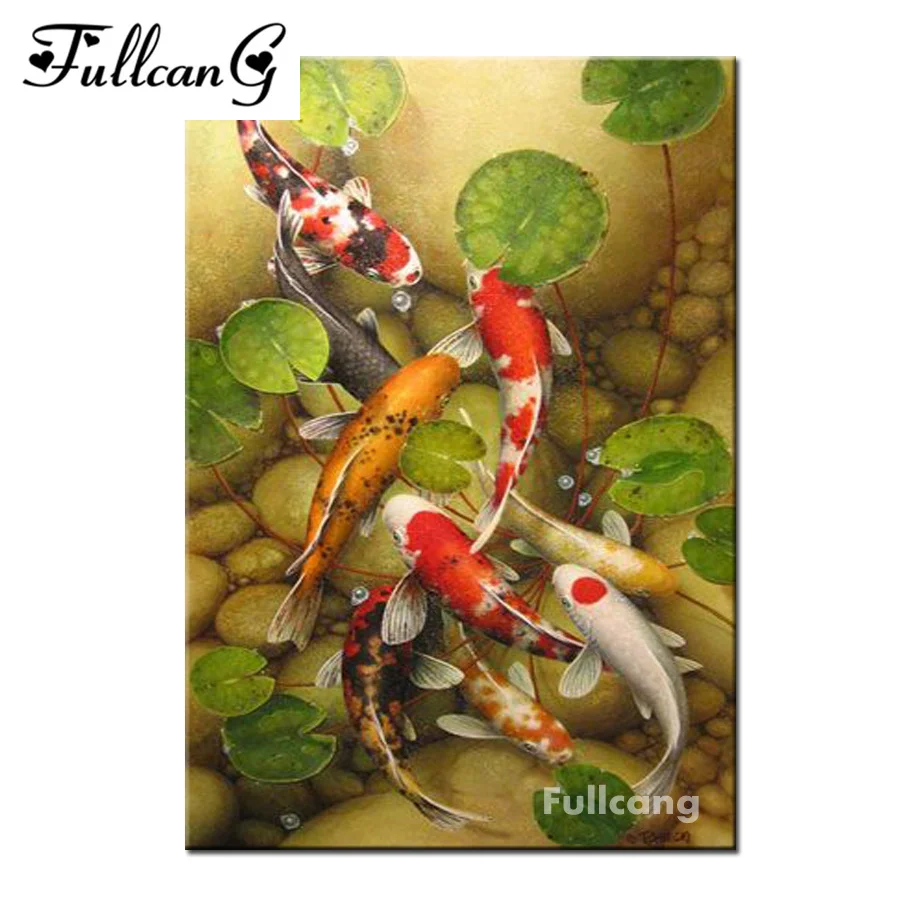 FULLCANG mosaic scenery diamond painting cross stitch lotus pond carp diamond embroidery full square rhinestone painting E1094
FULLCANG mosaic scenery diamond painting cross stitch lotus pond carp diamond embroidery full square rhinestone painting E1094