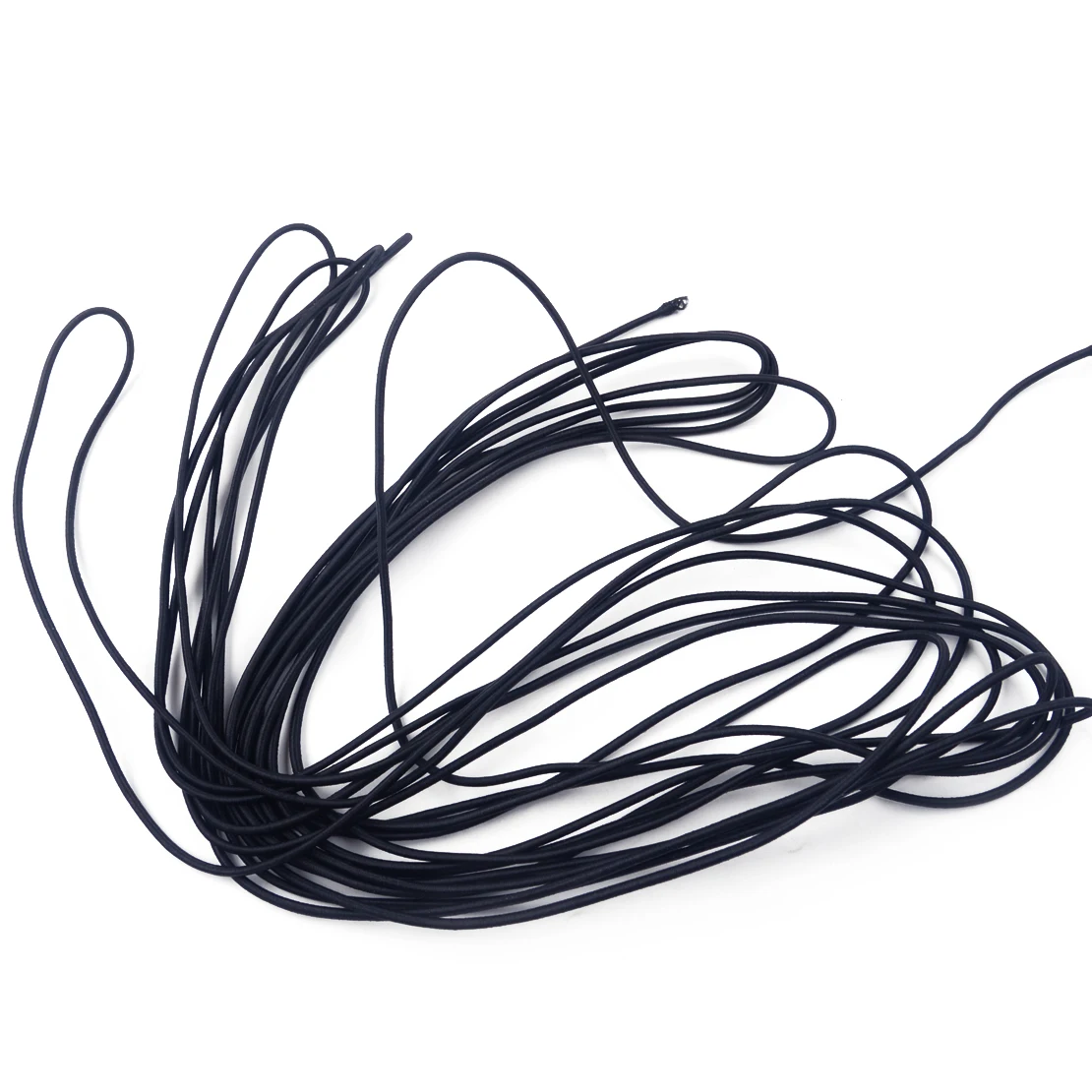 Новый черный прочный эластичный Rope10M x 3 мм амортизационный шнур сверхмощный