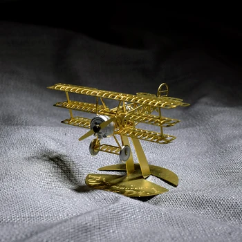 DR.1 DIY Manual Three Wing Static 3D Metal Assembled Model Plane Jigsaw Decoration Model
DR.1 DIY Manual Three Wing Static 3D Metal Assembled Model Plane Jigsaw Decoration Model