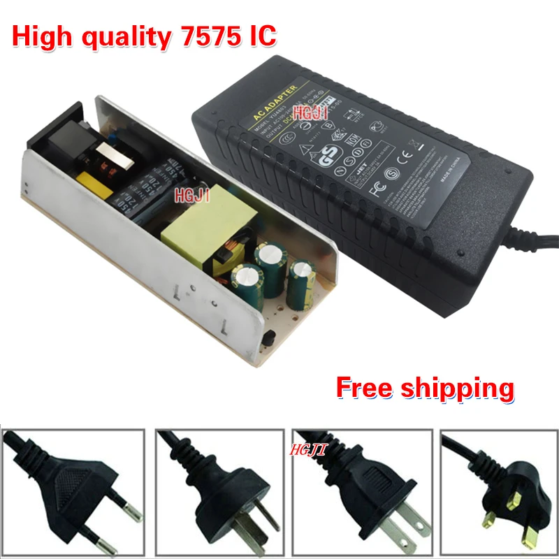AC110V/22V to DC Power Adapter 48V 3A Charger Transformer DC48V3A Power supply For POE switch/ CCTV Camera with Cord Cable
AC110V/22V to DC Power Adapter 48V 3A Charger Transformer DC48V3A Power supply For POE switch/ CCTV Camera with Cord Cable