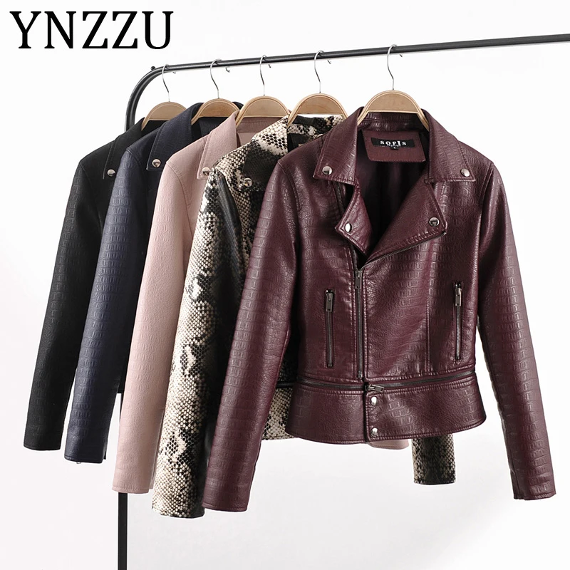 YNZZU 2019 Autumn Winter Street Women's Washed PU Leather Jacket Zipper Elegant Ladies Basic Jackets Lower Edge Detachable A1028
YNZZU 2019 Autumn Winter Street Women's Washed PU Leather Jacket Zipper Elegant Ladies Basic Jackets Lower Edge Detachable A1028