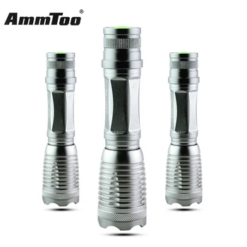 

High Powerful Flashlight CREE XML-T6 5 Modes 3800 Lumens LED Flashlights Waterproof Zoomable Torch Lights For Hiking Camping
