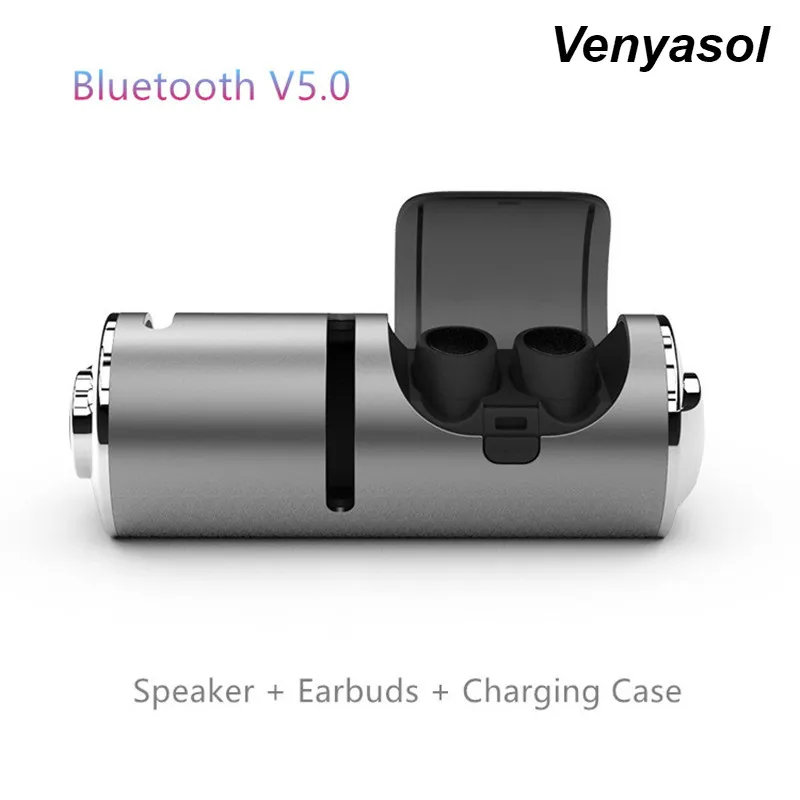 TWS Mini Bluetooth 5.0 Earphones Bluetooth Speaker Stereo Noise Cancelling In-ear Earbuds Wireless Headset with Charging Box
TWS Mini Bluetooth 5.0 Earphones Bluetooth Speaker Stereo Noise Cancelling In-ear Earbuds Wireless Headset with Charging Box