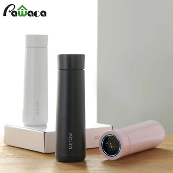 Stainless Steel Smart Water Bottle LED Temperature Display Vacuum Flasks Drinking Reminder Touch Insulation Cup Thermos 380ml
Stainless Steel Smart Water Bottle LED Temperature Display Vacuum Flasks Drinking Reminder Touch Insulation Cup Thermos 380ml