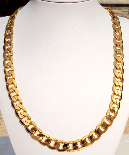 COOL 24K Yellow GOLD GF Layered LINK MENS Chain 12mm WIDE NECKLACE 23.5" 100g Not satisfied, 7 days no reason to refund
COOL 24K Yellow GOLD GF Layered LINK MENS Chain 12mm WIDE NECKLACE 23.5" 100g Not satisfied, 7 days no reason to refund