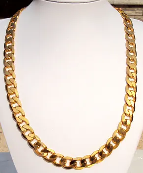 COOL 24K Yellow GOLD GF Layered LINK MENS Chain 12mm WIDE NECKLACE 23.5" 100g Not satisfied, 7 days no reason to refund
COOL 24K Yellow GOLD GF Layered LINK MENS Chain 12mm WIDE NECKLACE 23.5" 100g Not satisfied, 7 days no reason to refund