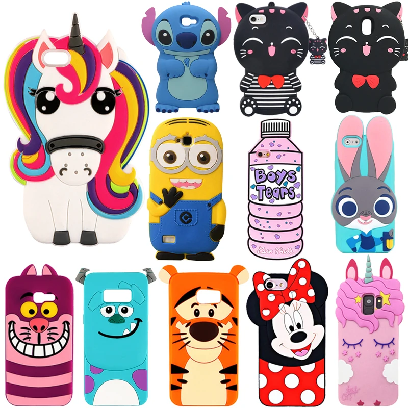 Lovely 3D Cartoon Unicorn Silicon Phone Case For Samsung Galaxy S6 S7 Edge S8 S9 Plus Soft Cover For Samsung S8 Stitch Cat Coque
Lovely 3D Cartoon Unicorn Silicon Phone Case For Samsung Galaxy S6 S7 Edge S8 S9 Plus Soft Cover For Samsung S8 Stitch Cat Coque
