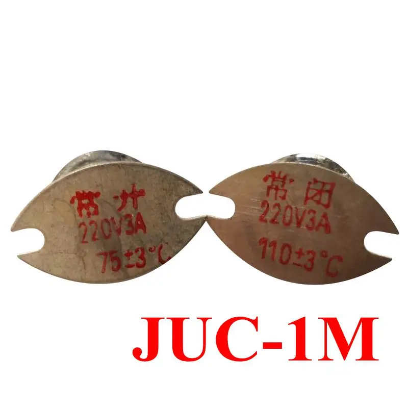 2pcs JUC-1M 0C-150C degrees 5C 10C 20C 30C 40C 50C 55C 65C 75C 85C 95C 105C 110C The sealing temperature relay degrees 220V 1A
2pcs JUC-1M 0C-150C degrees 5C 10C 20C 30C 40C 50C 55C 65C 75C 85C 95C 105C 110C The sealing temperature relay degrees 220V 1A