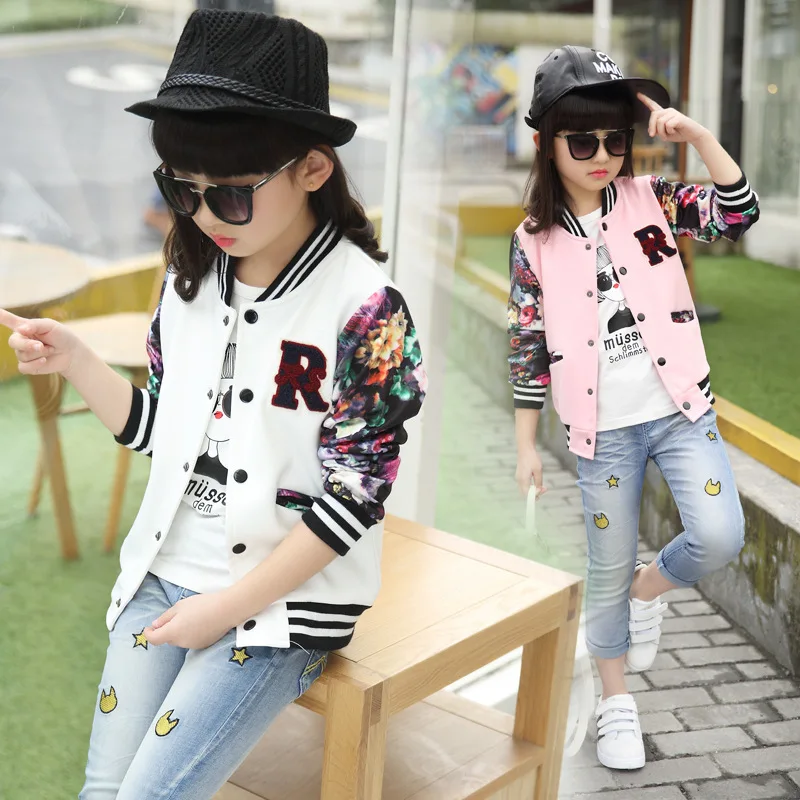 2018 Girls Coats New Spring Autumn Kids Jackets For Girls Outerwear Cartoon Winter Coat For Girl Sports Jacket Children Clothing
2018 Girls Coats New Spring Autumn Kids Jackets For Girls Outerwear Cartoon Winter Coat For Girl Sports Jacket Children Clothing