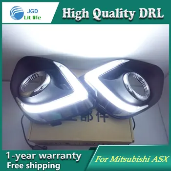 Car styling 12V 6000k LED DRL Daytime running light case for Mitsubishi ASX 2013 2014 2015 fog lamp frame Fog light
Car styling 12V 6000k LED DRL Daytime running light case for Mitsubishi ASX 2013 2014 2015 fog lamp frame Fog light