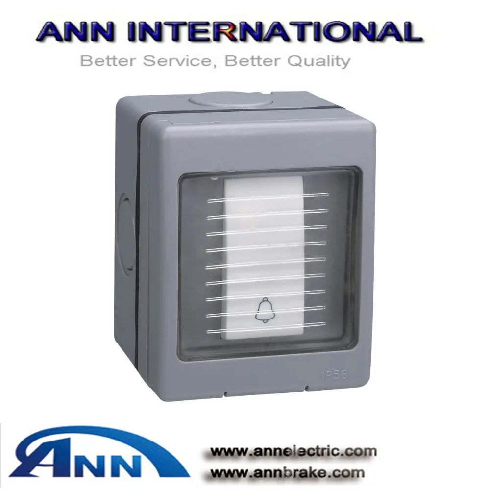 AT150 switch weather protected switches, Waterproof switches,1 Gang Bell Switch,IP56
AT150 switch weather protected switches, Waterproof switches,1 Gang Bell Switch,IP56