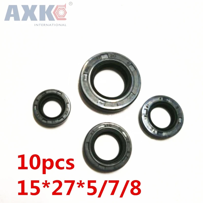 AXK 10pcs TC 15X27X5 15X27X7 15X27X8 15*27 Skeleton Oil Seal Seals high-quality Seals Radial shaft seals
AXK 10pcs TC 15X27X5 15X27X7 15X27X8 15*27 Skeleton Oil Seal Seals high-quality Seals Radial shaft seals