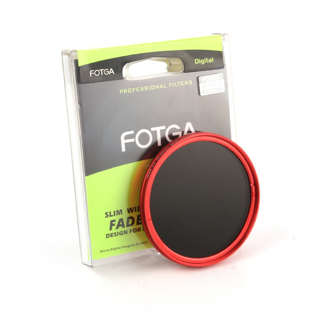 FOTGA Ultra Slim ND Filter 40.5mm Fader Variable Neutral Density Filter ND2 ND8 ND400
FOTGA Ultra Slim ND Filter 40.5mm Fader Variable Neutral Density Filter ND2 ND8 ND400
