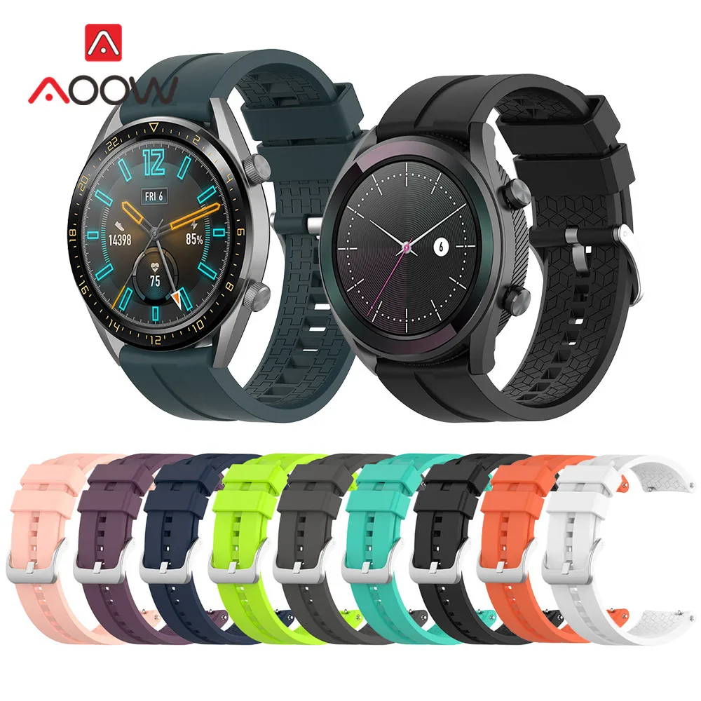 Soft Sport Silicone Strap 22mm for Huawei Watch GT 2 Active / Elegant Honor Magic Quick Release Bracelet Band for Smart Watch
Soft Sport Silicone Strap 22mm for Huawei Watch GT 2 Active / Elegant Honor Magic Quick Release Bracelet Band for Smart Watch