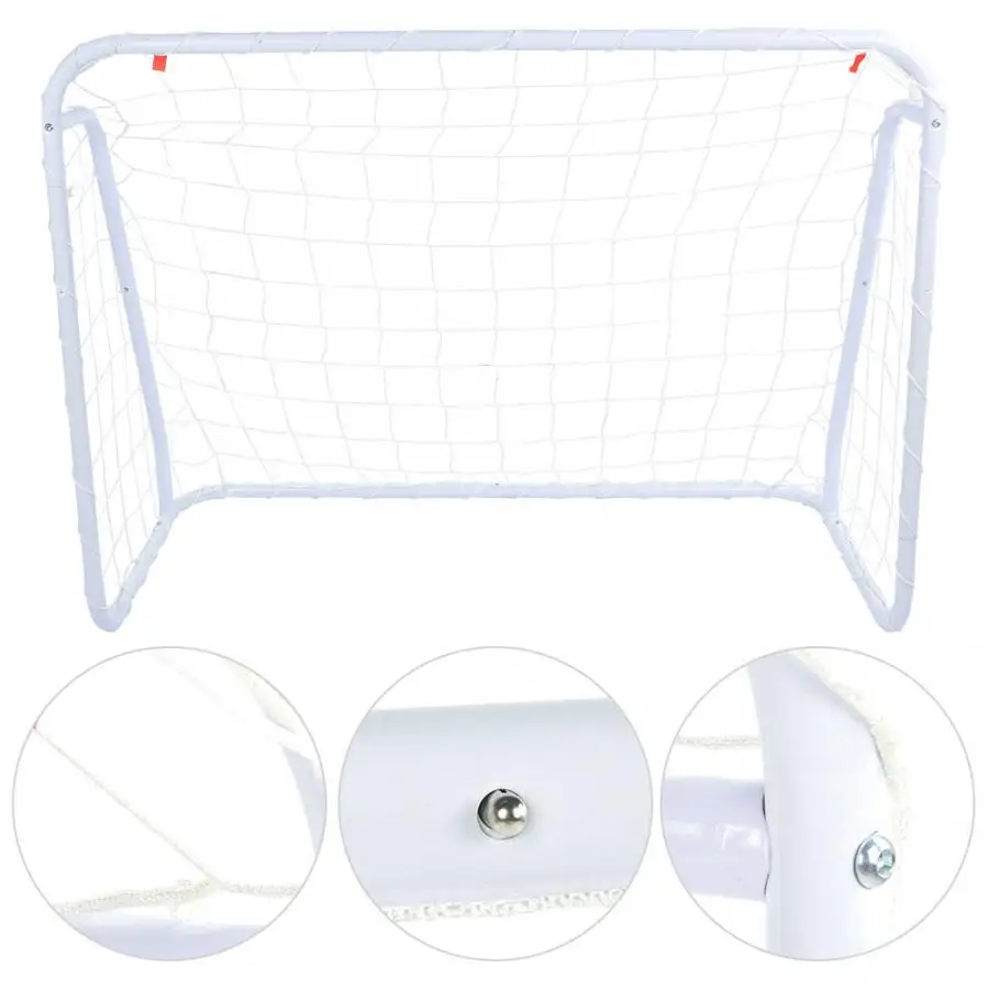 Folding Football Goal Net Gate Movable Portable Coating Steel Goal Frame For Outdoor Soccer Shooting Training Accessories
Folding Football Goal Net Gate Movable Portable Coating Steel Goal Frame For Outdoor Soccer Shooting Training Accessories