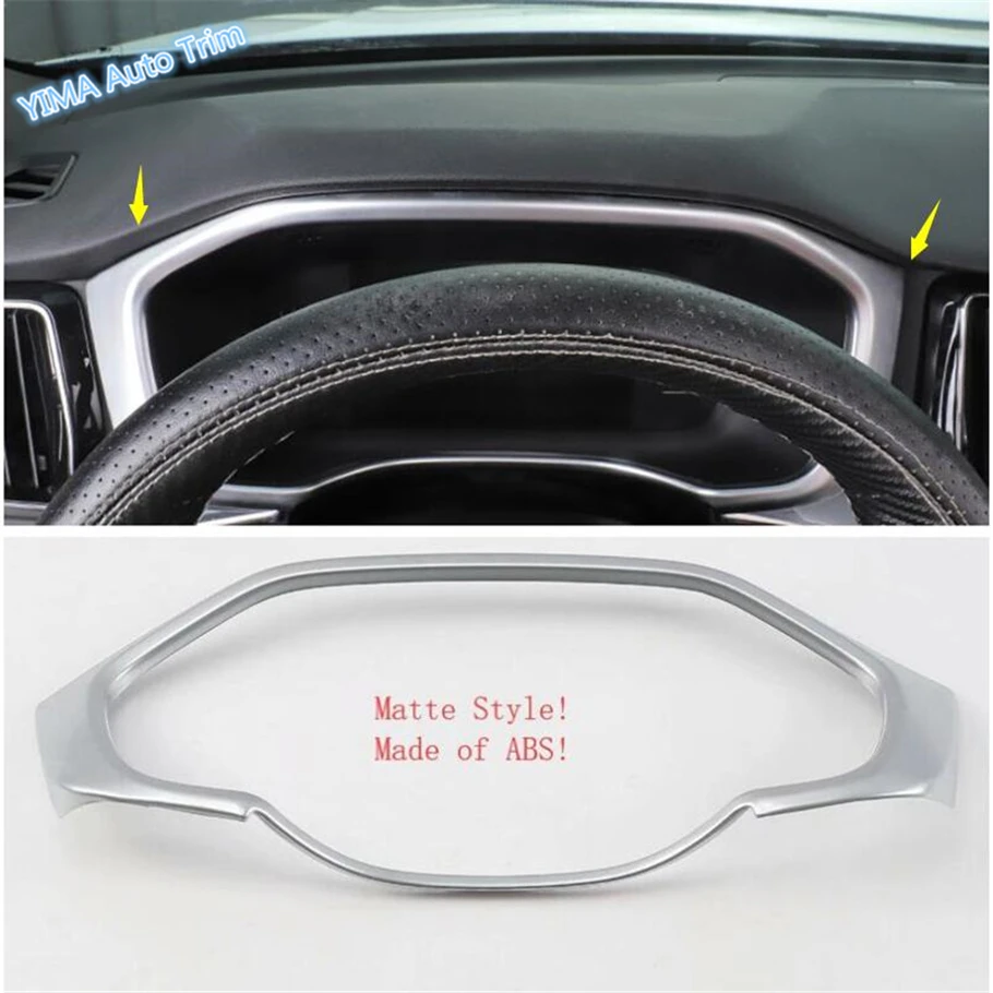 Lapetus Auto Styling Dashboard Instrument Screen Frame Cover Trim ABS Fit For Volvo XC60 2018 2019 / Matte Carbon Fiber Look
Lapetus Auto Styling Dashboard Instrument Screen Frame Cover Trim ABS Fit For Volvo XC60 2018 2019 / Matte Carbon Fiber Look