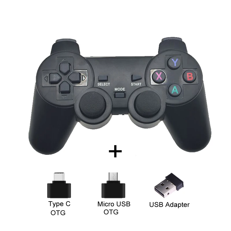 Wireless Gamepad For Android Phone/PC/PS3/TV Box Joystick 2.4G Joypad Game Controller For Xiaomi Smart Phone Game Accessories