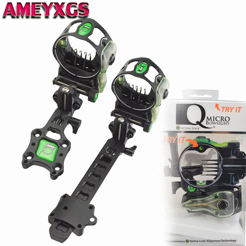 1pc Archery Compound Bow Sight Scope Long Pole Short Pole Micro Mount 5 Pins Bow Sight For Outdoor Shooting Hunting Accessories
1pc Archery Compound Bow Sight Scope Long Pole Short Pole Micro Mount 5 Pins Bow Sight For Outdoor Shooting Hunting Accessories