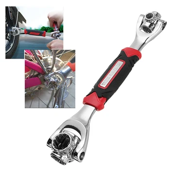 48 in1 Metric Swivel Wrench Tiger Wrench Ratchet Wrench Spanner Socket Wrench Dog Bone Style Car Repair Tool Hand Tools
48 in1 Metric Swivel Wrench Tiger Wrench Ratchet Wrench Spanner Socket Wrench Dog Bone Style Car Repair Tool Hand Tools