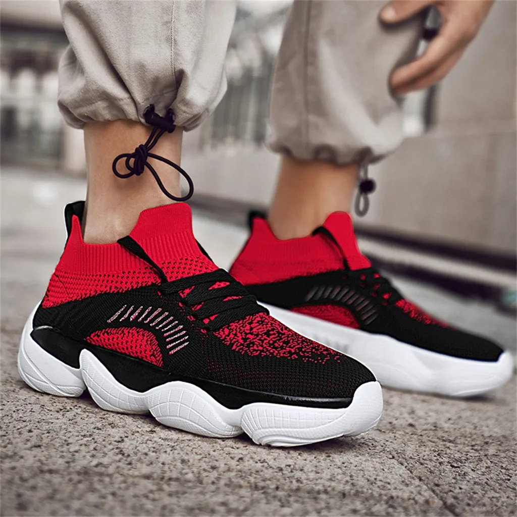 Men's Mesh Breathable Outdoor Running High Shoes Straps Non-Slip platform Sneaker professional running shoes for men
Men's Mesh Breathable Outdoor Running High Shoes Straps Non-Slip platform Sneaker professional running shoes for men