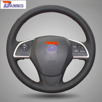 BANNIS Black Artificial Leather DIY Hand-stitched Steering Wheel Cover for Mitsubishi Outlander 2013 2014 Mirage 2014 ASX
BANNIS Black Artificial Leather DIY Hand-stitched Steering Wheel Cover for Mitsubishi Outlander 2013 2014 Mirage 2014 ASX