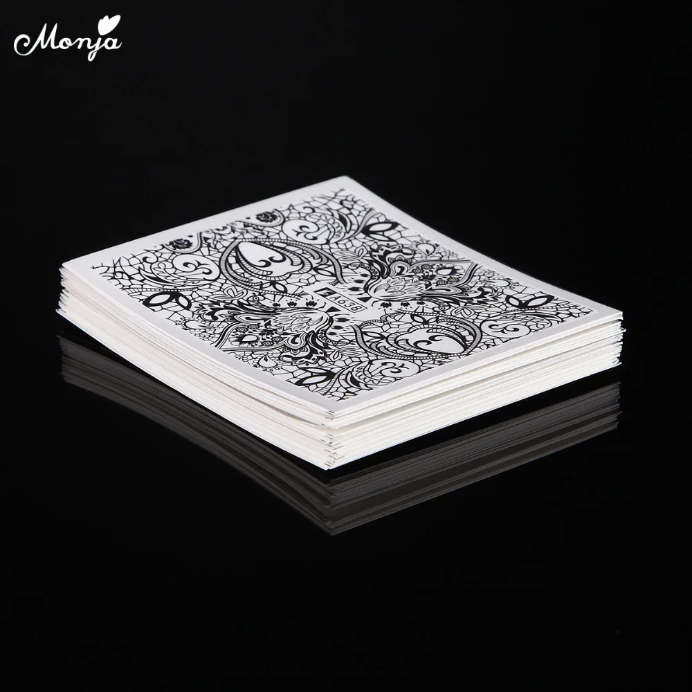Monja 24pcs Nail Art Lace Floral Flower Totem Watermark Stickers 3D Foil Image DIY Water Transfer Full Cover Stamp Decals Wraps
Monja 24pcs Nail Art Lace Floral Flower Totem Watermark Stickers 3D Foil Image DIY Water Transfer Full Cover Stamp Decals Wraps