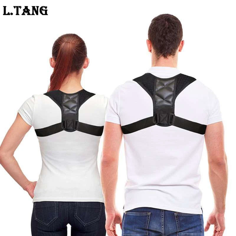 L.TANG Posture Corrector Brace Adjustable Back Support Belt Clavicle Spine Shoulder Lumbar Posture Correction L550
L.TANG Posture Corrector Brace Adjustable Back Support Belt Clavicle Spine Shoulder Lumbar Posture Correction L550