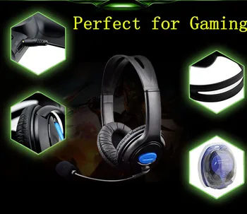 3.5MM Wired Chat Gaming Game Double Ear Headset Headphone Earphone earpiece For Sony Playstation 4 PS4 W/MIC Superbass Hi-Fi
3.5MM Wired Chat Gaming Game Double Ear Headset Headphone Earphone earpiece For Sony Playstation 4 PS4 W/MIC Superbass Hi-Fi