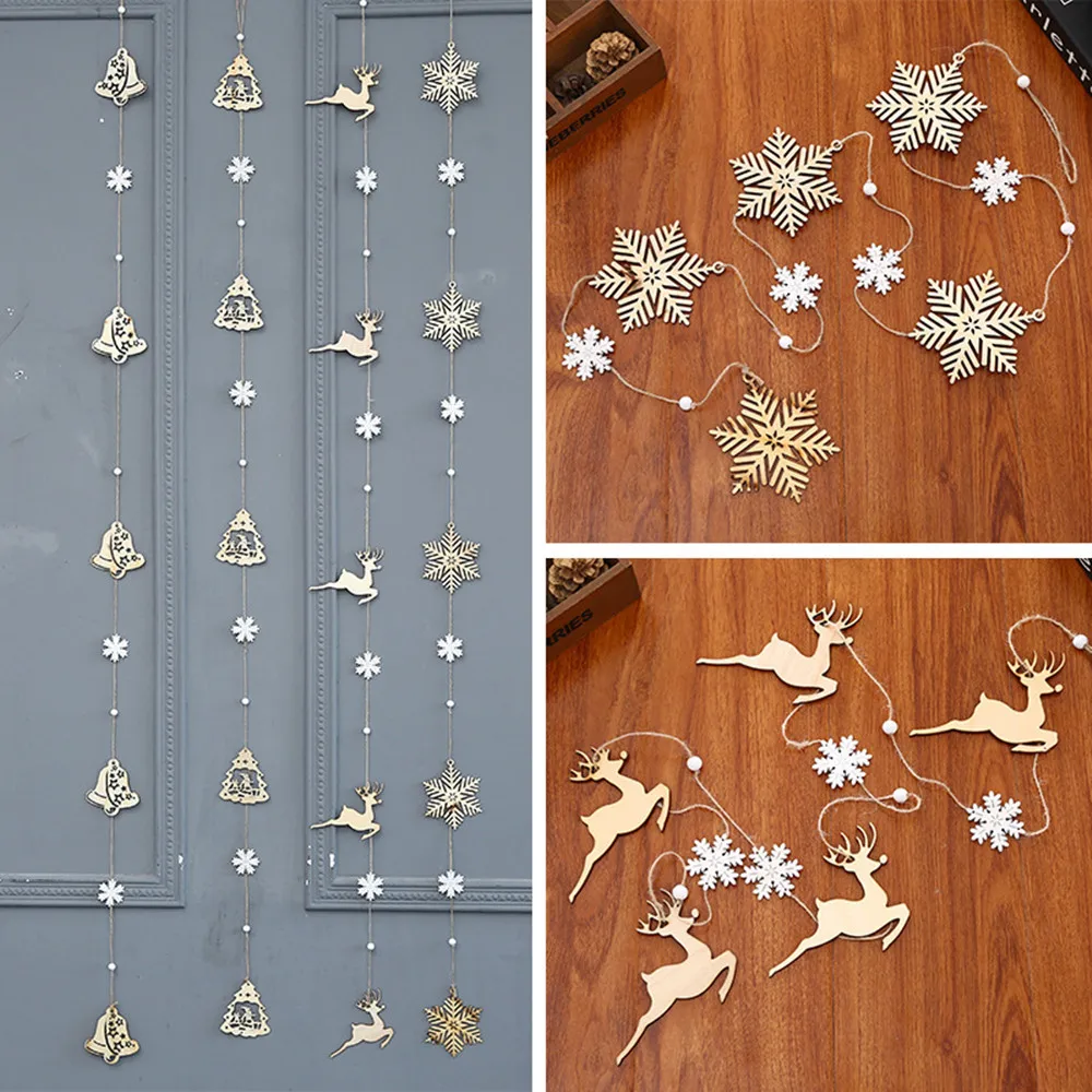 Christmas Decor Gifts Wooden Pendant Tree Ornament Party Home Hanging Decor Garland Decoration Noel Xmas Navidad 2018 Noel
Christmas Decor Gifts Wooden Pendant Tree Ornament Party Home Hanging Decor Garland Decoration Noel Xmas Navidad 2018 Noel