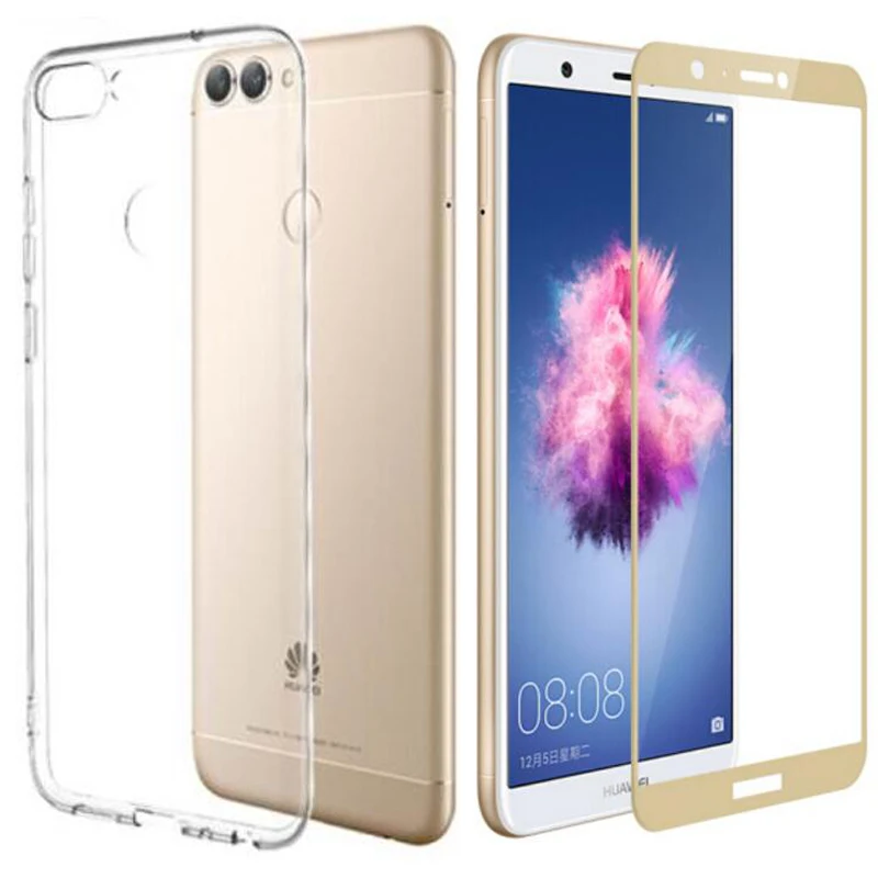 Silicone Case on for Huawei P Smart Case P Smart FIG-LX1 Transparent Soft Case +Full Cover Protective Glass P Smart 2019 POT-LX1
Silicone Case on for Huawei P Smart Case P Smart FIG-LX1 Transparent Soft Case +Full Cover Protective Glass P Smart 2019 POT-LX1