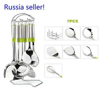 7 Pcs/Set Multifunction High Grade Stainless Steel Kitchen Cooking Tools Sets Household Full Set Of Cook Handle Kitchenware
7 Pcs/Set Multifunction High Grade Stainless Steel Kitchen Cooking Tools Sets Household Full Set Of Cook Handle Kitchenware