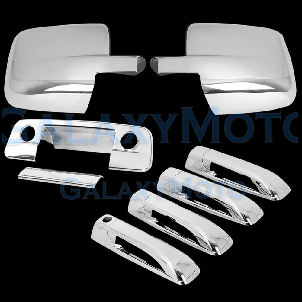 XYIVYG 2009-16 for Dodge Ram Chrome ABS Mirror Without Turn Signal Light +4 Door Handle+Tailgate KH Cover 1500 2500 3500
XYIVYG 2009-16 for Dodge Ram Chrome ABS Mirror Without Turn Signal Light +4 Door Handle+Tailgate KH Cover 1500 2500 3500