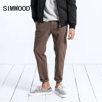 SIMWOOD Brand Casual Pants Men New spring Slim Fit Fashion Trousers Male Plus Size Ankle-Length Pants High Quality 180402
SIMWOOD Brand Casual Pants Men New spring Slim Fit Fashion Trousers Male Plus Size Ankle-Length Pants High Quality 180402