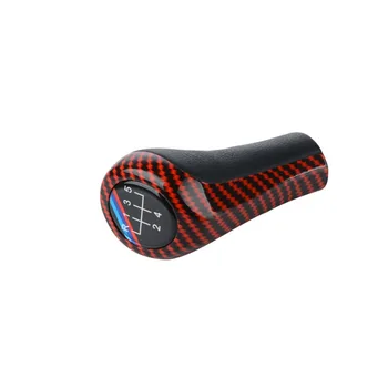 5 Speed Red Carbon fiber Shifter Knob Shift Lever Car Gear Head Knobs for BMW E30 E32 E36 E39 E34 Z3 E46 E90 E91 E92 X1 X3 X5
5 Speed Red Carbon fiber Shifter Knob Shift Lever Car Gear Head Knobs for BMW E30 E32 E36 E39 E34 Z3 E46 E90 E91 E92 X1 X3 X5