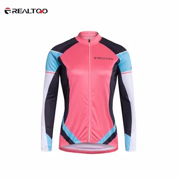 REALTOO Women's Breathable Cycling Jersey Bike Long Sleeve Shirt Spring/Autumn Sportswear Riding Running Sunscreen
REALTOO Women's Breathable Cycling Jersey Bike Long Sleeve Shirt Spring/Autumn Sportswear Riding Running Sunscreen