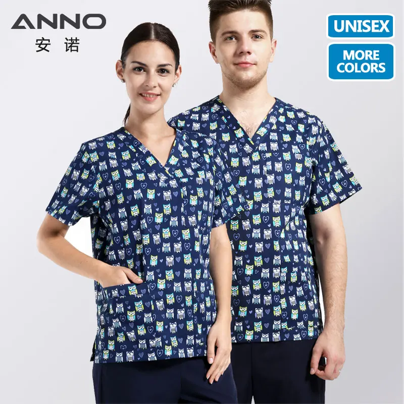 ANNO 5XL Medical Clothes Nurse Uniform With Cartoon Clinical Uniforms Optional Hospital sdScrubs Set or Tops T Shirt or Pant
ANNO 5XL Medical Clothes Nurse Uniform With Cartoon Clinical Uniforms Optional Hospital sdScrubs Set or Tops T Shirt or Pant