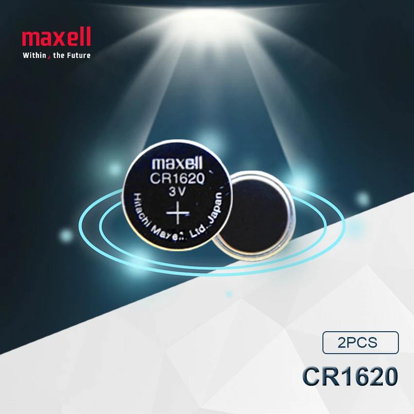 2pc Maxell 100% Original CR1620 Button Cell Battery For Watch Car Remote Key cr 1620 ECR1620 GPCR1620 3v Lithium Battery
2pc Maxell 100% Original CR1620 Button Cell Battery For Watch Car Remote Key cr 1620 ECR1620 GPCR1620 3v Lithium Battery