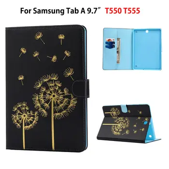 Flip Leather Case For Samsung Galaxy Tab A 9.7 T550 T551 T555 Back Cover Tablet flowers pattern Fundas Stand Soft Silicone Shell
Flip Leather Case For Samsung Galaxy Tab A 9.7 T550 T551 T555 Back Cover Tablet flowers pattern Fundas Stand Soft Silicone Shell